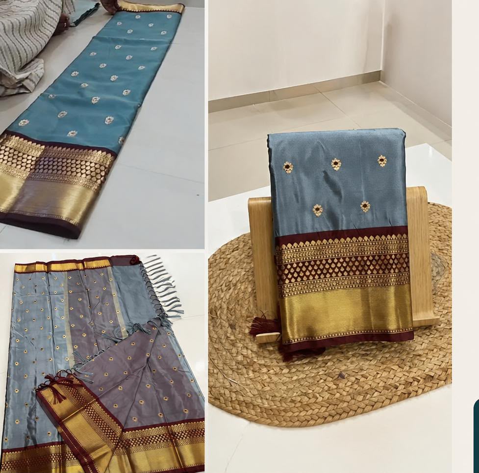 Banarasi semi silk