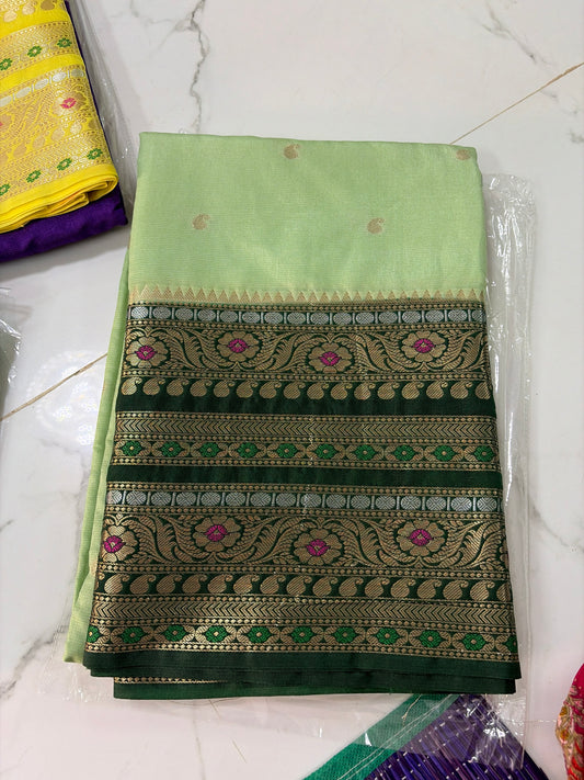Semi Raw Mango silk