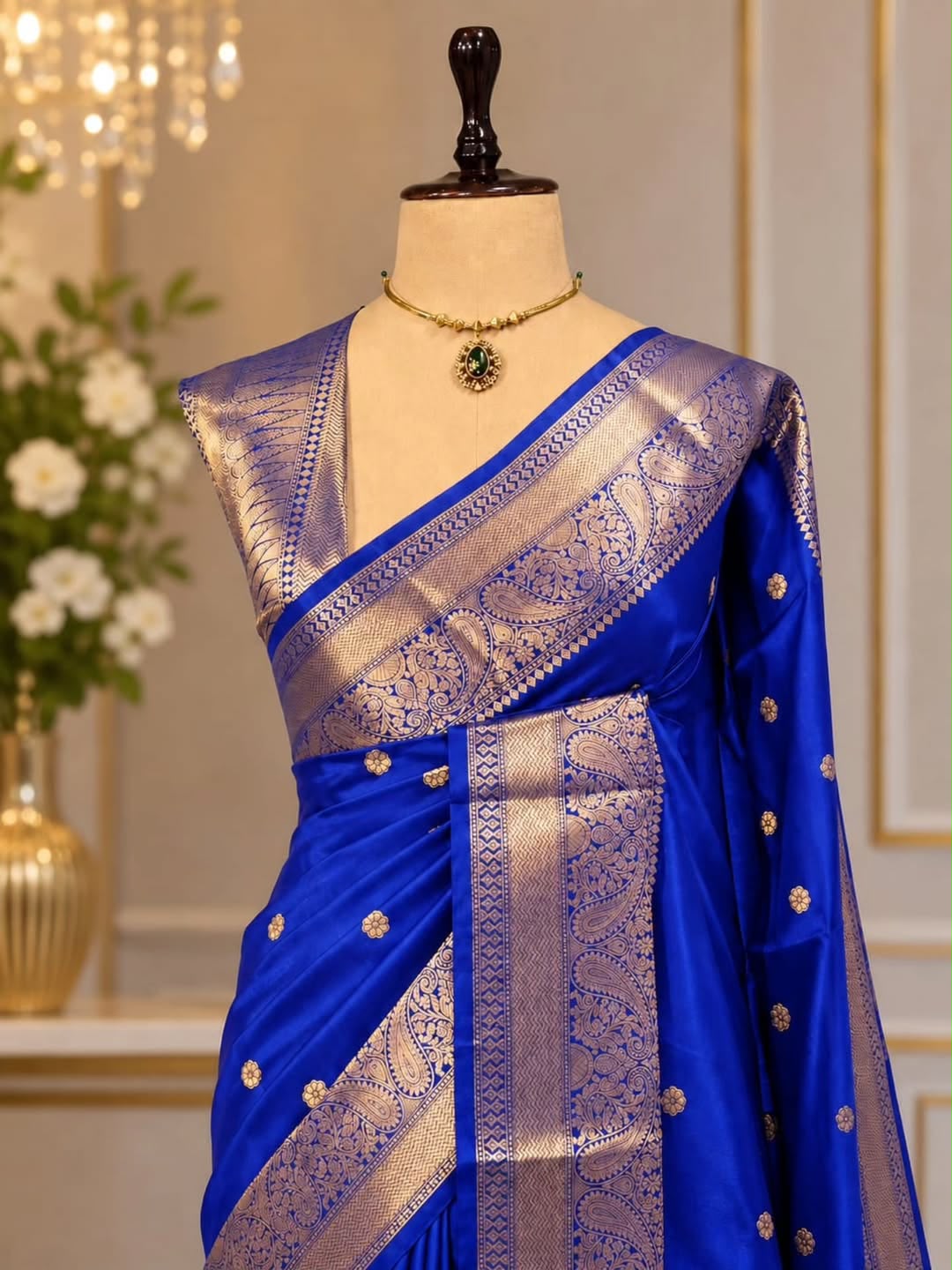 Skanda Banarasi with Kanchi border