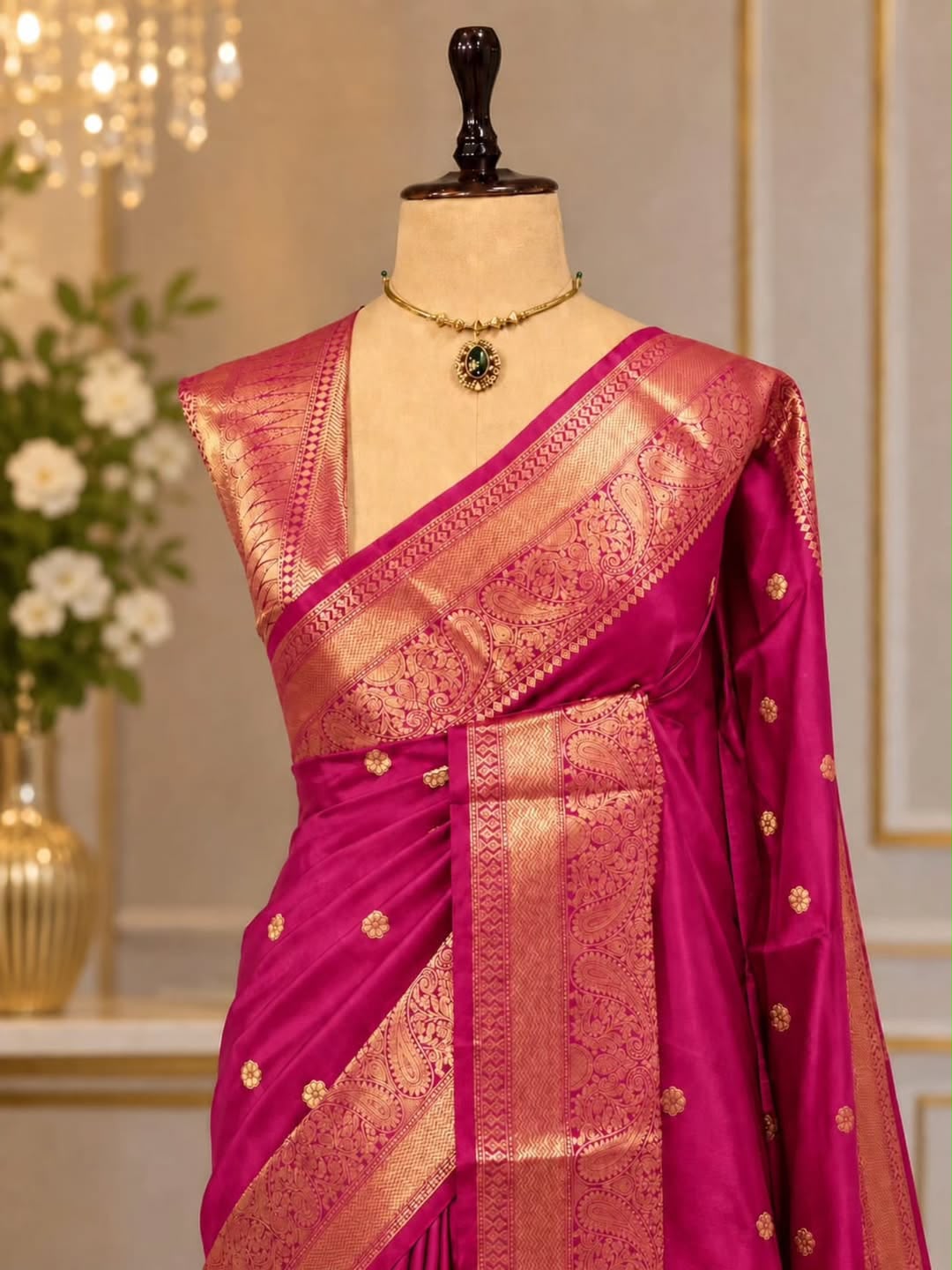 Skanda Banarasi with Kanchi border