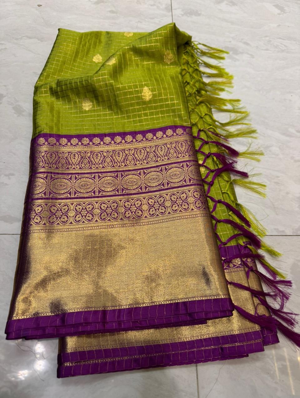 Banarasi semi silk