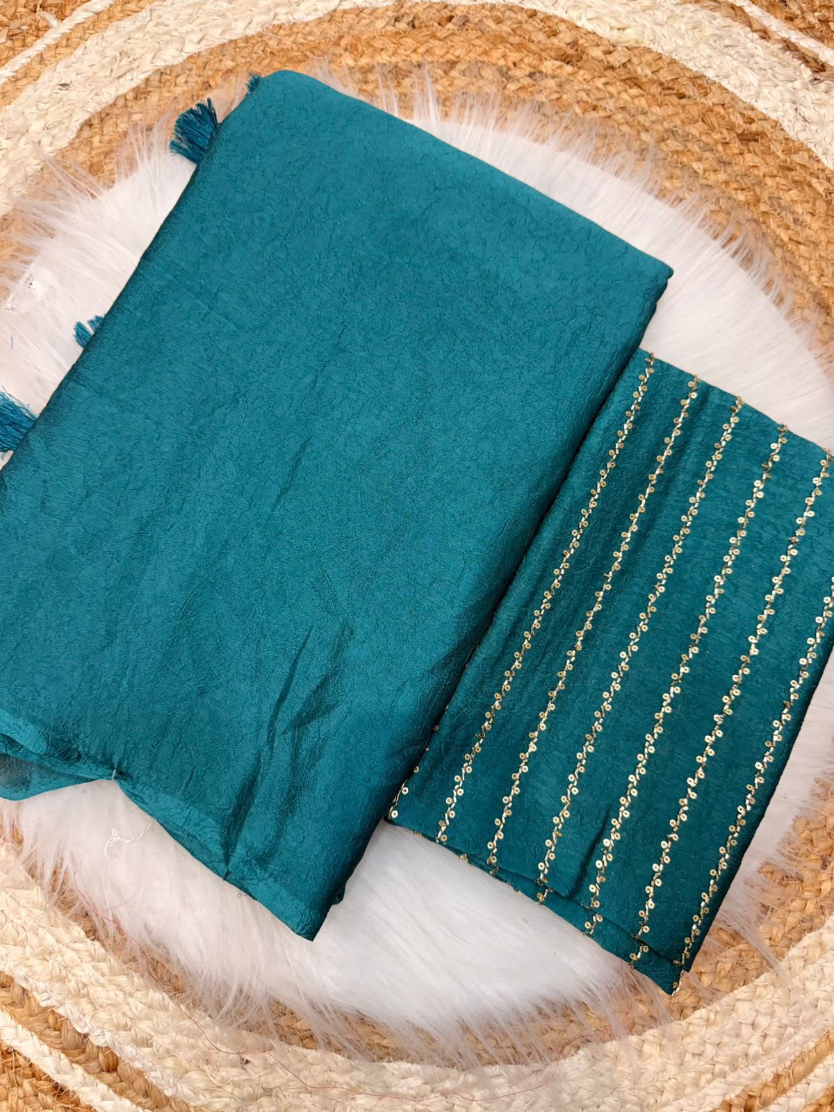 Soft crush silk