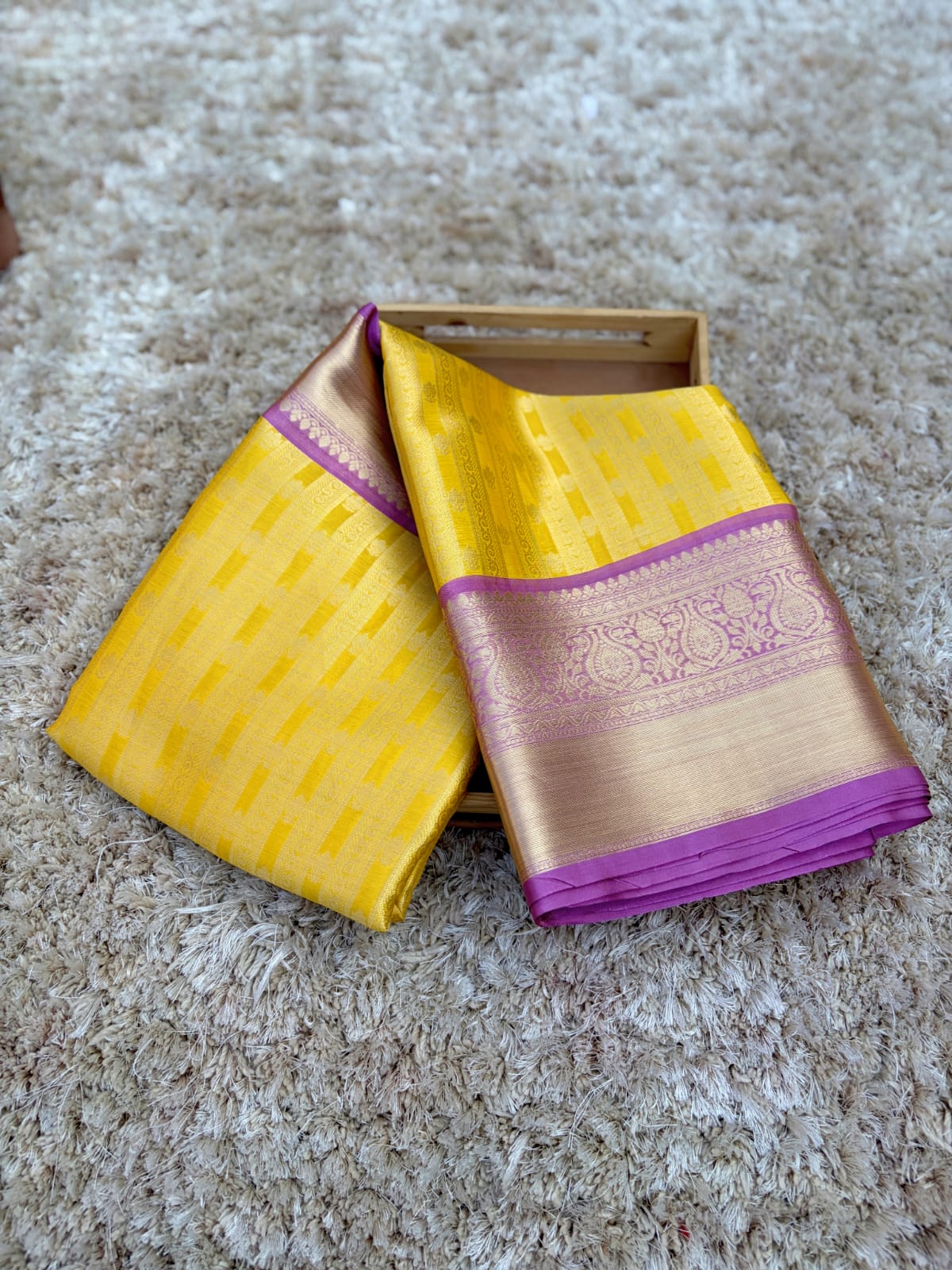 Banaras semi silk