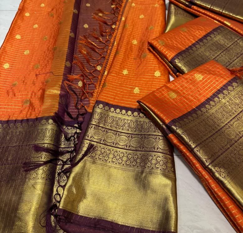 Banarasi semi silk