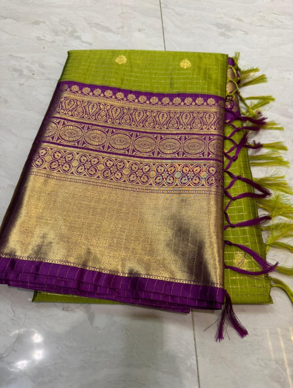 Banarasi semi silk