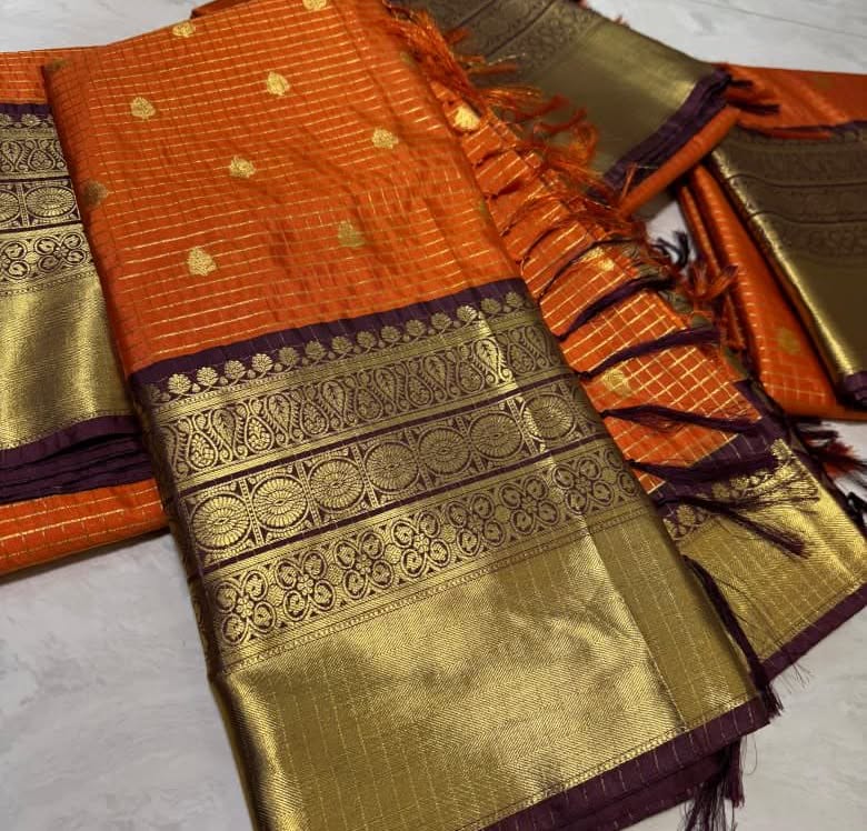 Banarasi semi silk