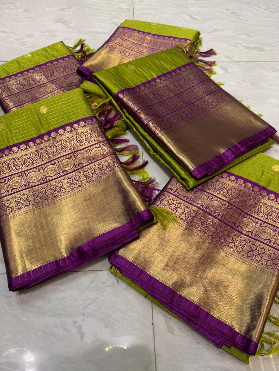 Banarasi semi silk