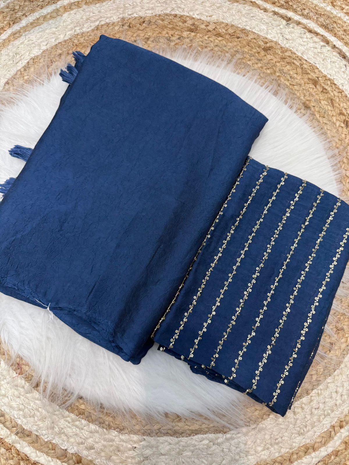 Soft crush silk