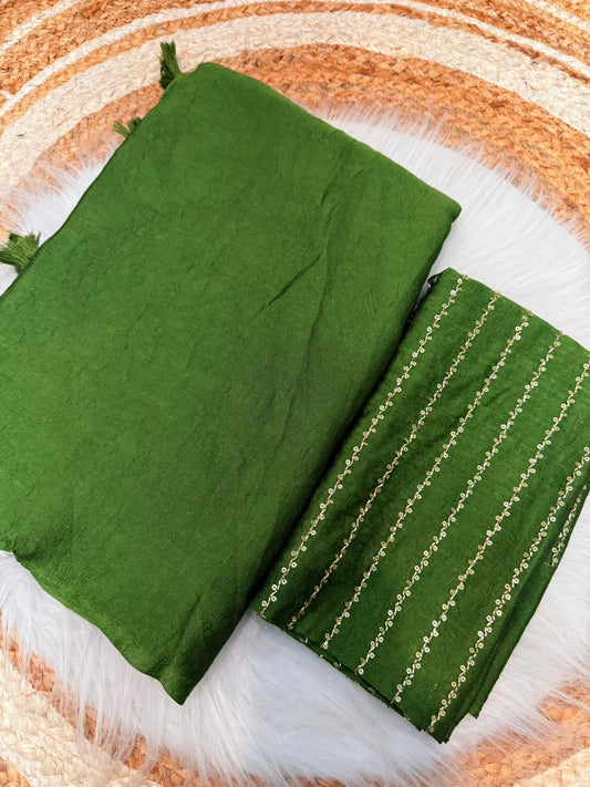 Soft crush silk