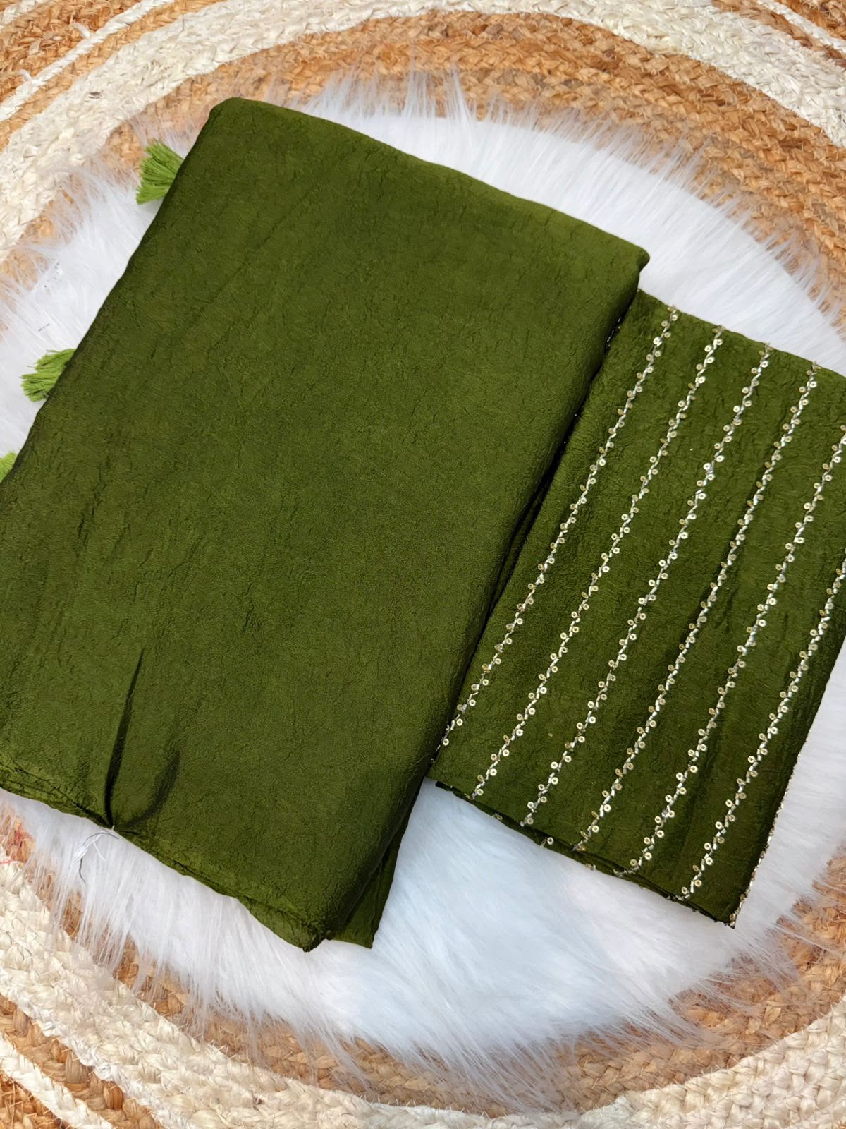 Soft crush silk