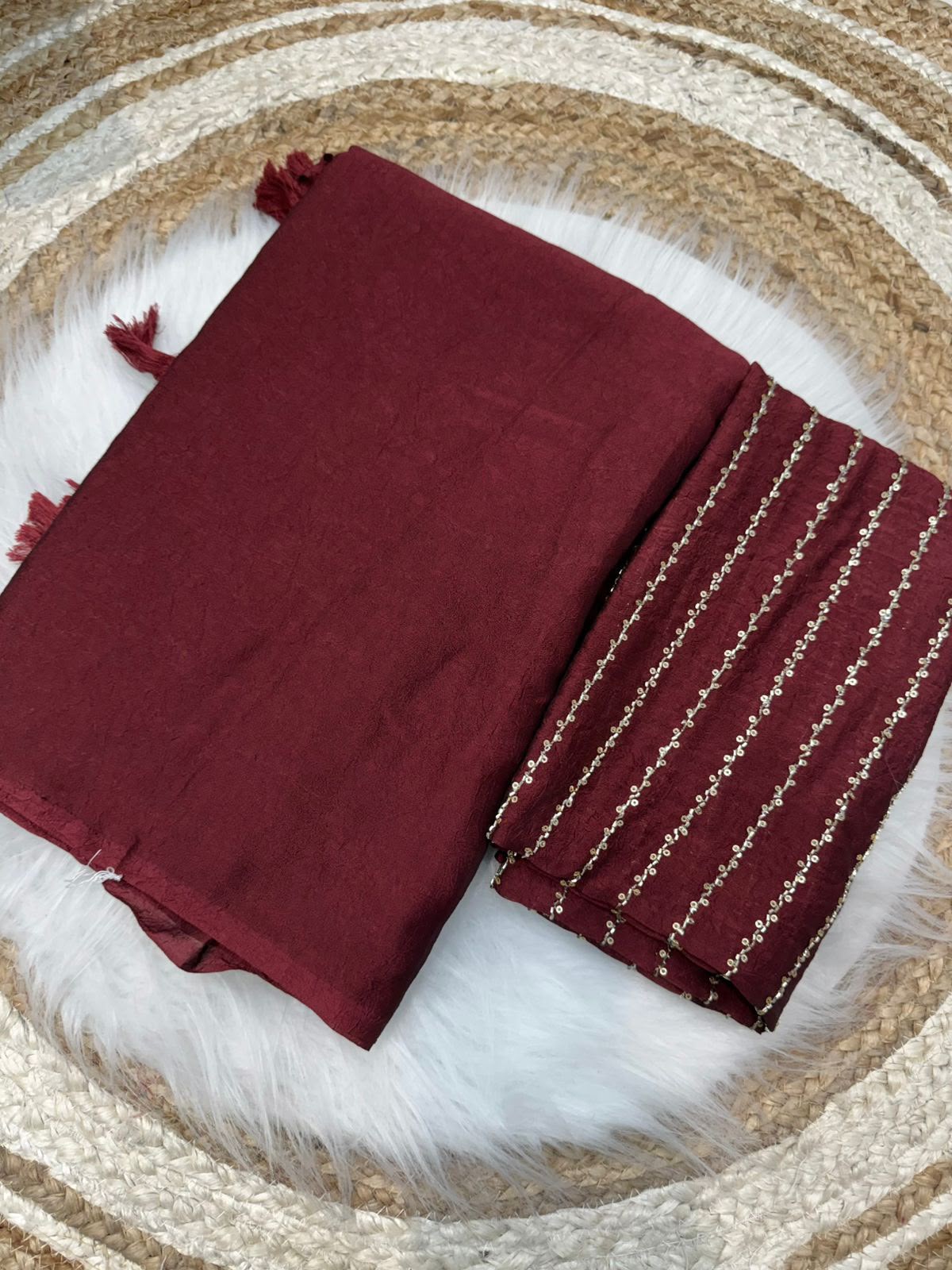 Soft crush silk