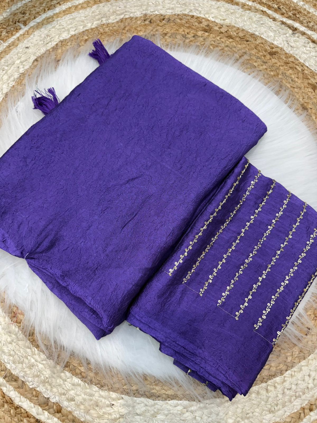 Soft crush silk